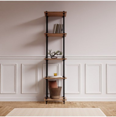 Стелаж декоративний AR Shelving DECO 185x43x35см 5 полиць (KDECO185X43X355N)
