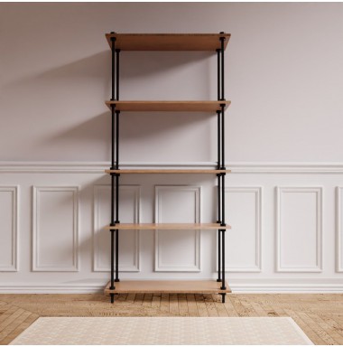 Стелаж декоративний AR Shelving DECO 185x85x35см 5 полиць (KDECO185X85X355N)