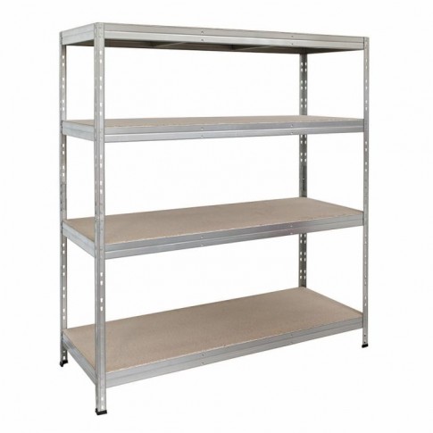 МЕТАЛЕВА ПОЛИЦЯ RIVET З ПОЛИЦЯМИ ХДФ 180X150X45СМ МЕТАЛЕВА ПОЛИЦЯ RIVET З ПОЛИЦЯМИ ХДФ 180X150X45СМ