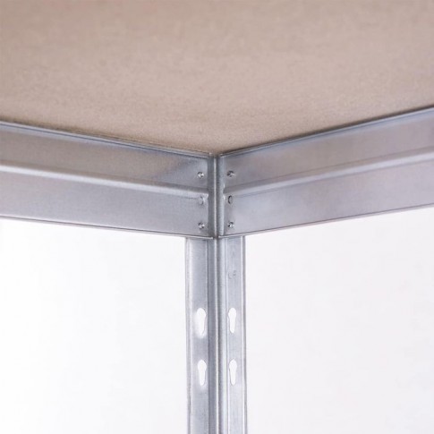 МЕТАЛЕВА ПОЛИЦЯ RIVET З ПОЛИЦЯМИ ХДФ 180X150X45СМ МЕТАЛЕВА ПОЛИЦЯ RIVET З ПОЛИЦЯМИ ХДФ 180X150X45СМ