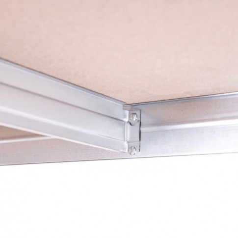 МЕТАЛЕВА ПОЛИЦЯ RIVET З ПОЛИЦЯМИ ХДФ 180X150X45СМ МЕТАЛЕВА ПОЛИЦЯ RIVET З ПОЛИЦЯМИ ХДФ 180X150X45СМ