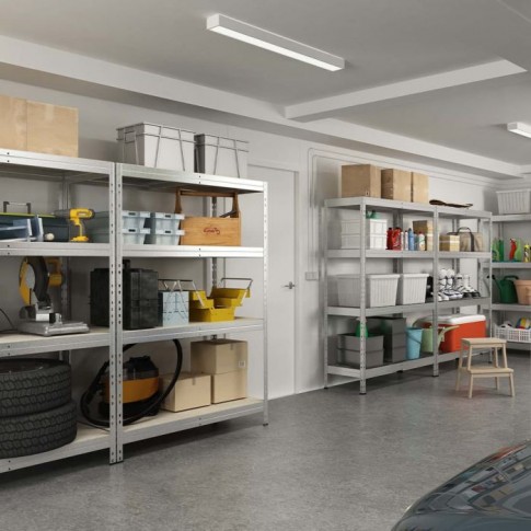 МЕТАЛЕВА ПОЛИЦЯ RIVET З ПОЛИЦЯМИ ХДФ 180X150X45СМ МЕТАЛЕВА ПОЛИЦЯ RIVET З ПОЛИЦЯМИ ХДФ 180X150X45СМ