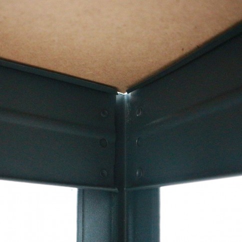 Стелаж металевий AR Shelving RIVET 180x90x45см 4 полиці (TR18S405KHEDD8TLM0) Стелаж металевий AR Shelving RIVET 180x90x45см 4 полиці (TR18S405KHEDD8TLM0)