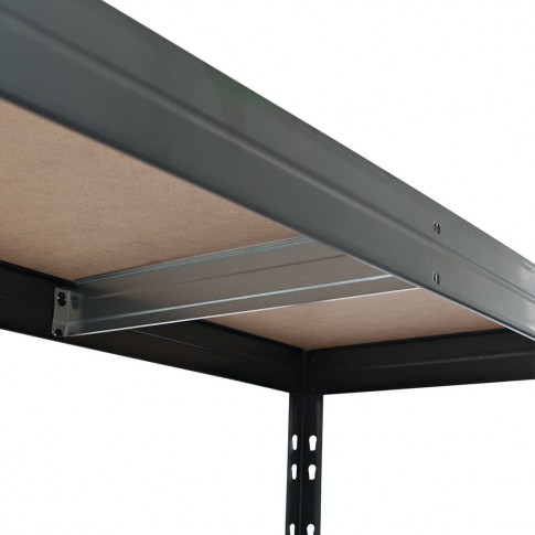 Стелаж металевий AR Shelving RIVET 180x90x45см 4 полиці (TR18S405KHEDD8TLM0) Стелаж металевий AR Shelving RIVET 180x90x45см 4 полиці (TR18S405KHEDD8TLM0)