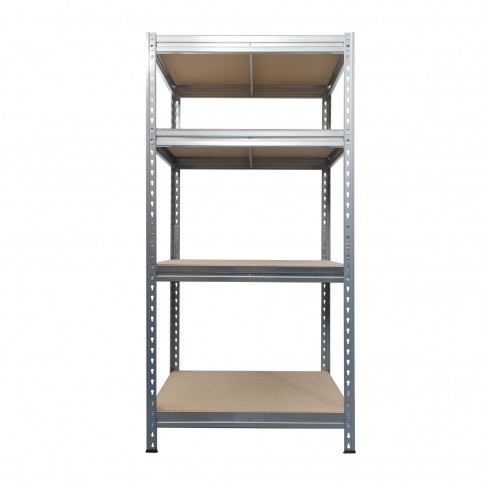 Стелаж складський оцинкований AR Shelving BULLRACK RIVET з ДВП 200х100х60см 4 полиці (TBR184390KZG00)