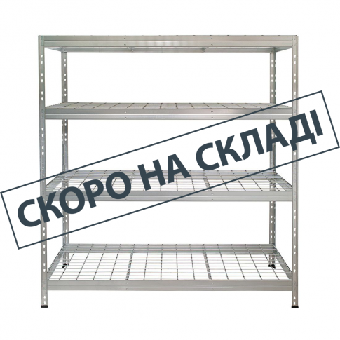 Надміцна полиця RIVET 180X180X60 см